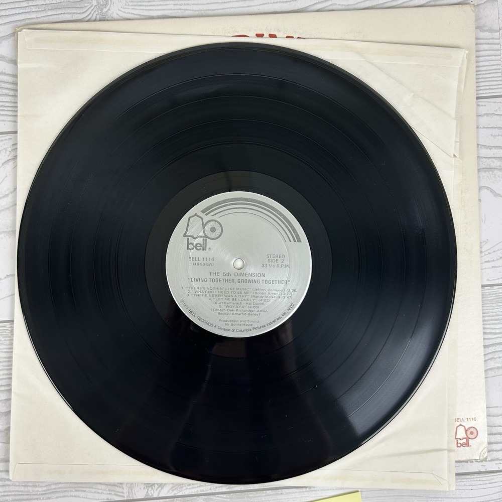 The 5th Dimension Portrait and Living Together Growing Together  and Vinyl 2 LPs - Picture 6 of 12